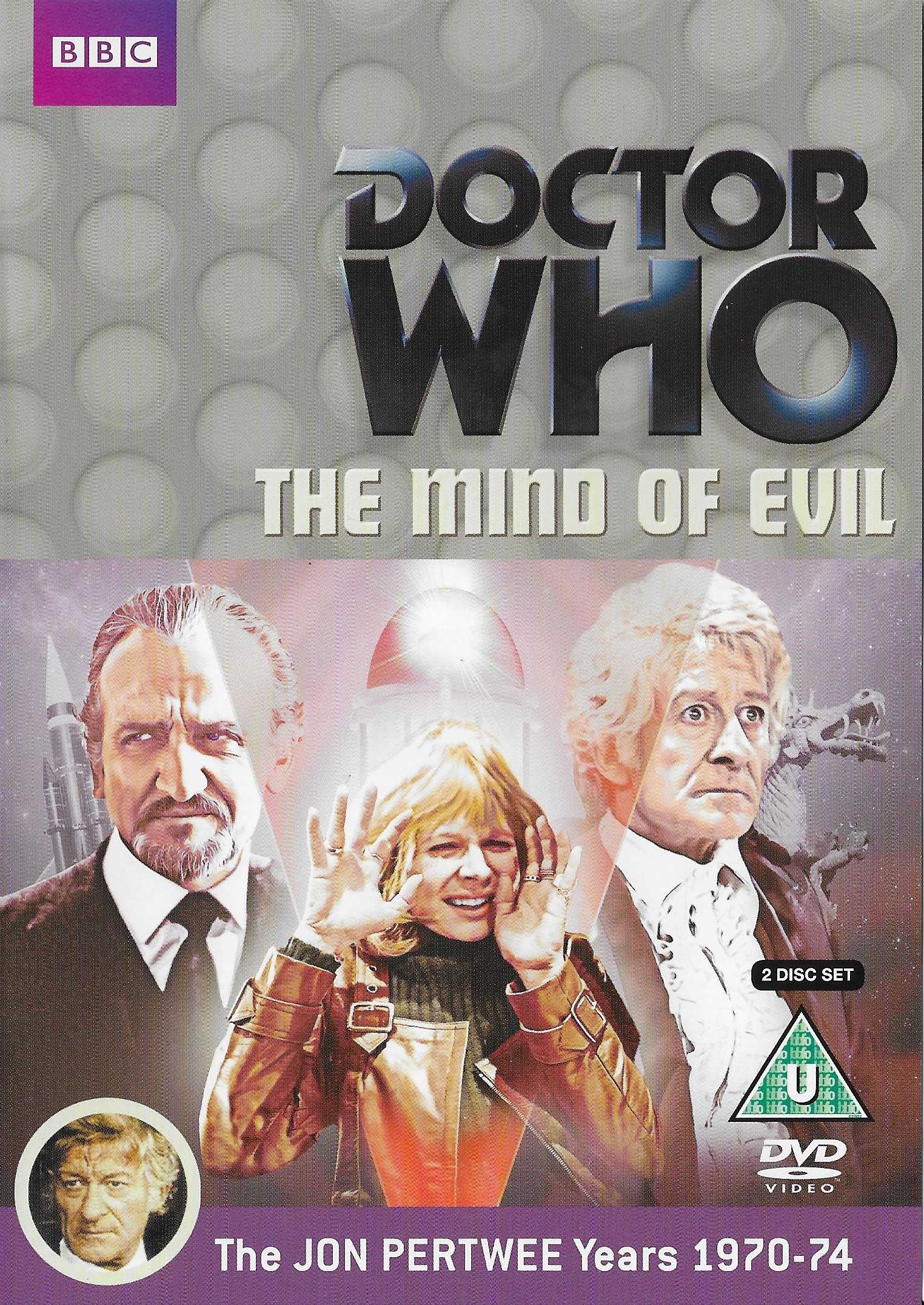 Picture of BBCDVD 3269 Doctor Who - The mind of evil by artist Robert Holmes from the BBC records and Tapes library